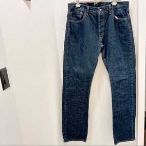 Levi 501 Dark Wash Jeans